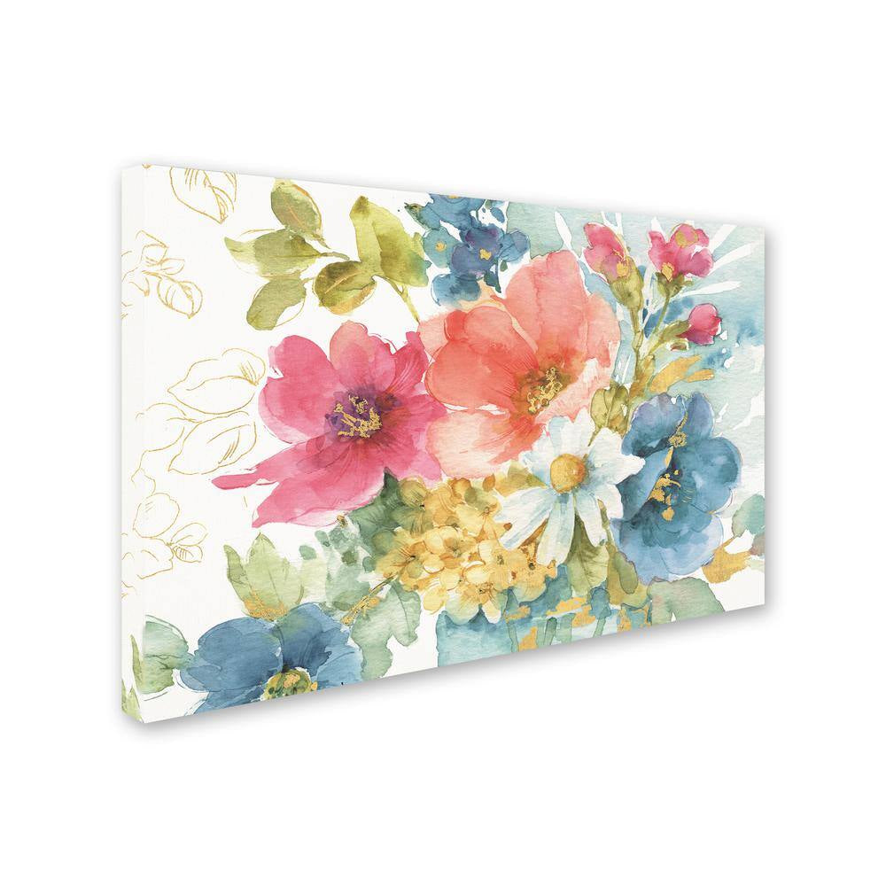 16 In. X 24 In. "My Garden Bouquet I" by Lisa Audit Printed Canvas Wall Art