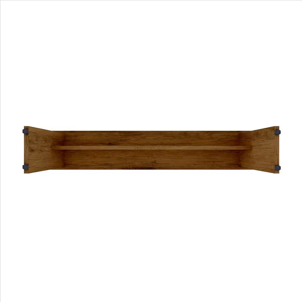 Tarrytown 67.91 In. Nature Rustic Country Dining Bench